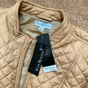 Kim Rogers Quilted Jacket - Large - NWT